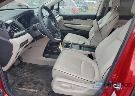 2025 Honda Odyssey Touring из США, поврежденный, VIN 5FNRL6H88SB013482